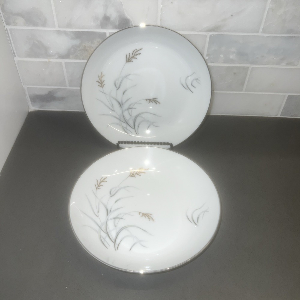 2-Empress China Whisper Cereal Bowls Japan 1702